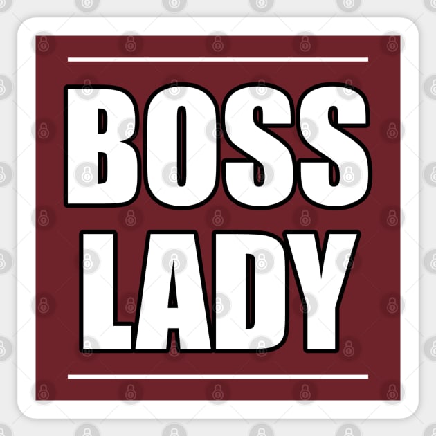 Boss Lady Sticker by codeWhisperer